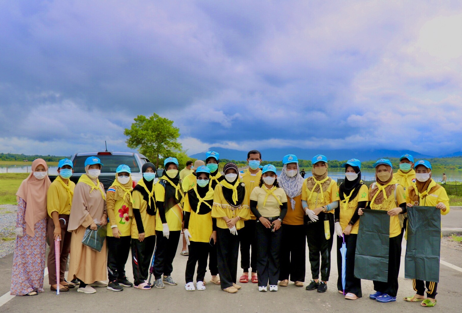 กิจกรรมจิตอาสา ทำความดีด้วยหัวใจ ณ.พรุน้ำดำ อ.ทุ่งยางแดง จ.ปัตตานี
